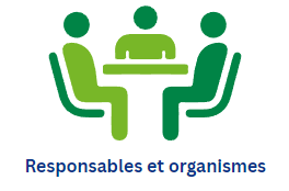 Responsables et organismes