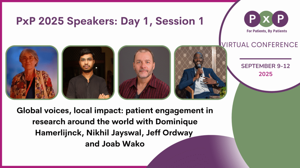 Speaker photos for Day 1 Session 1 at PxP 2025.